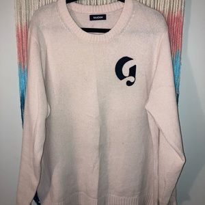 Glossier Official Pink Cashmere Sweater